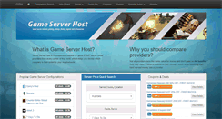 Desktop Screenshot of gameserverhost.net